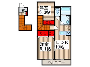 デュラカーサ　ルヴァンの物件間取画像